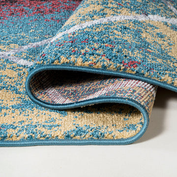 Cole Minimalist Diamond Trellis Area Rug